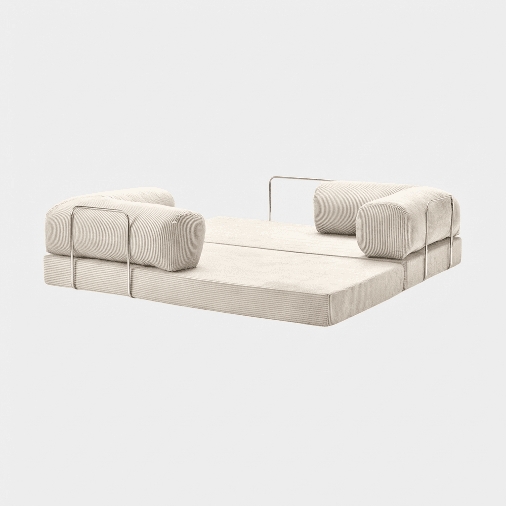 Диван Teddy Премиум Milk | Молочный | col. 000 превью 5