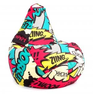 Мягкое кресло Бинбэг Кидс Комикс