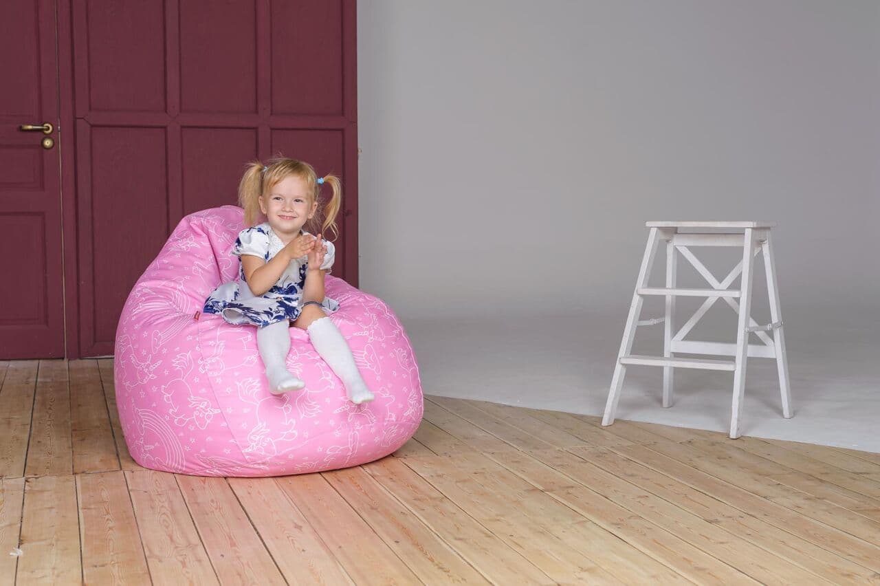 Детское кресло-мешок БинБэг Кидс, Единорожки превью 5