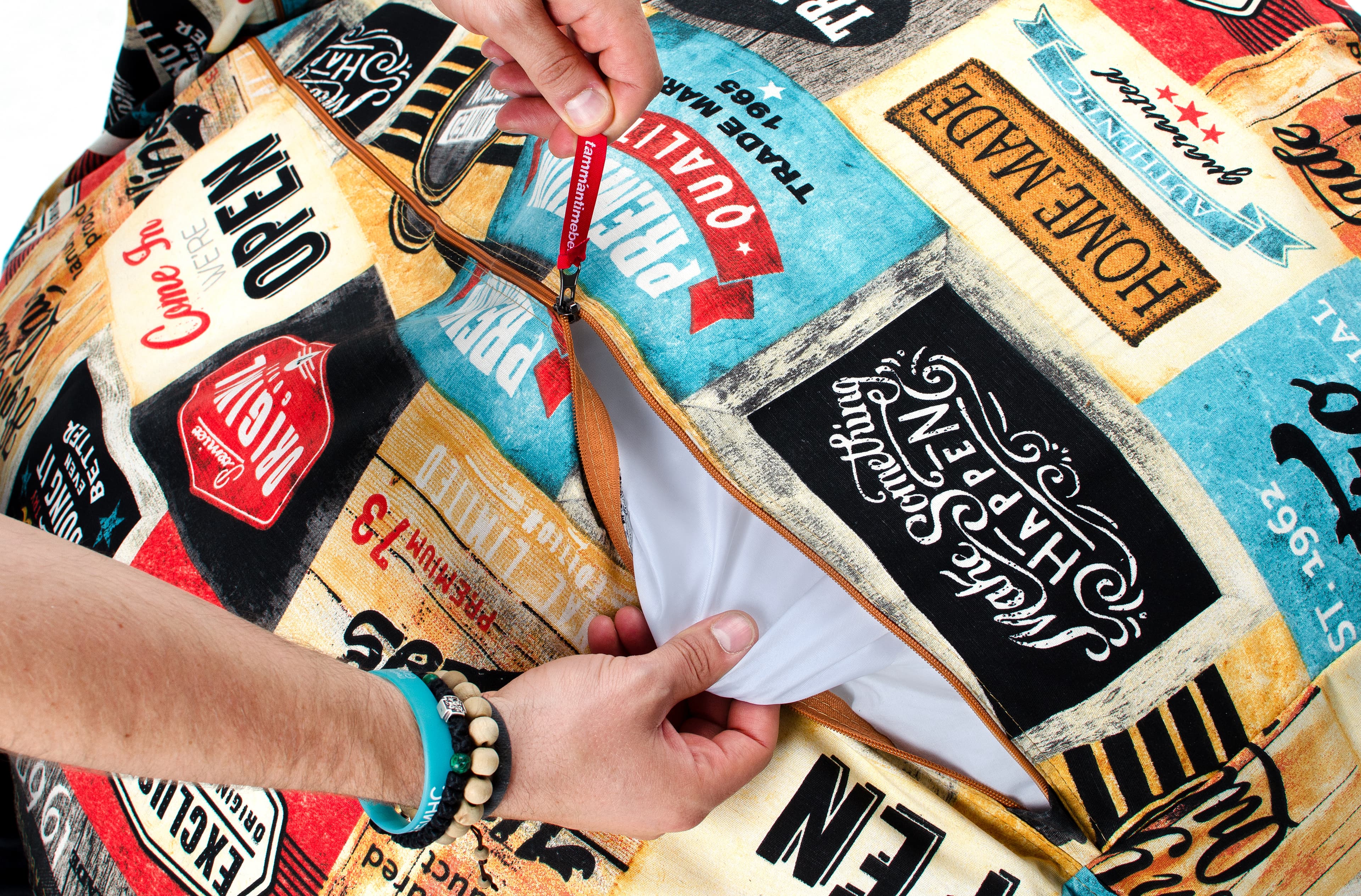 Большое яркое кресло-мешок Босс Техас превью 6