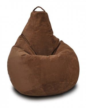 Большое кресло-мешок из еврофлока Босс Юта