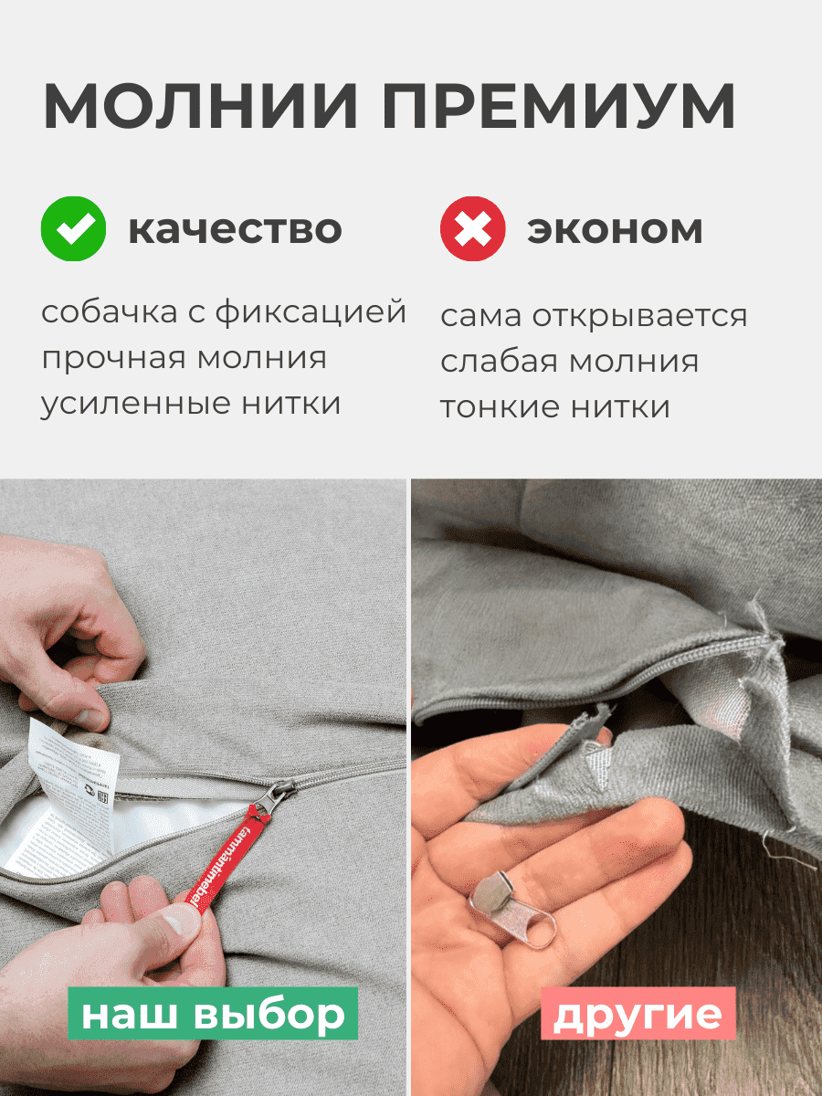 Кресло Облако «108» DENIM превью 16