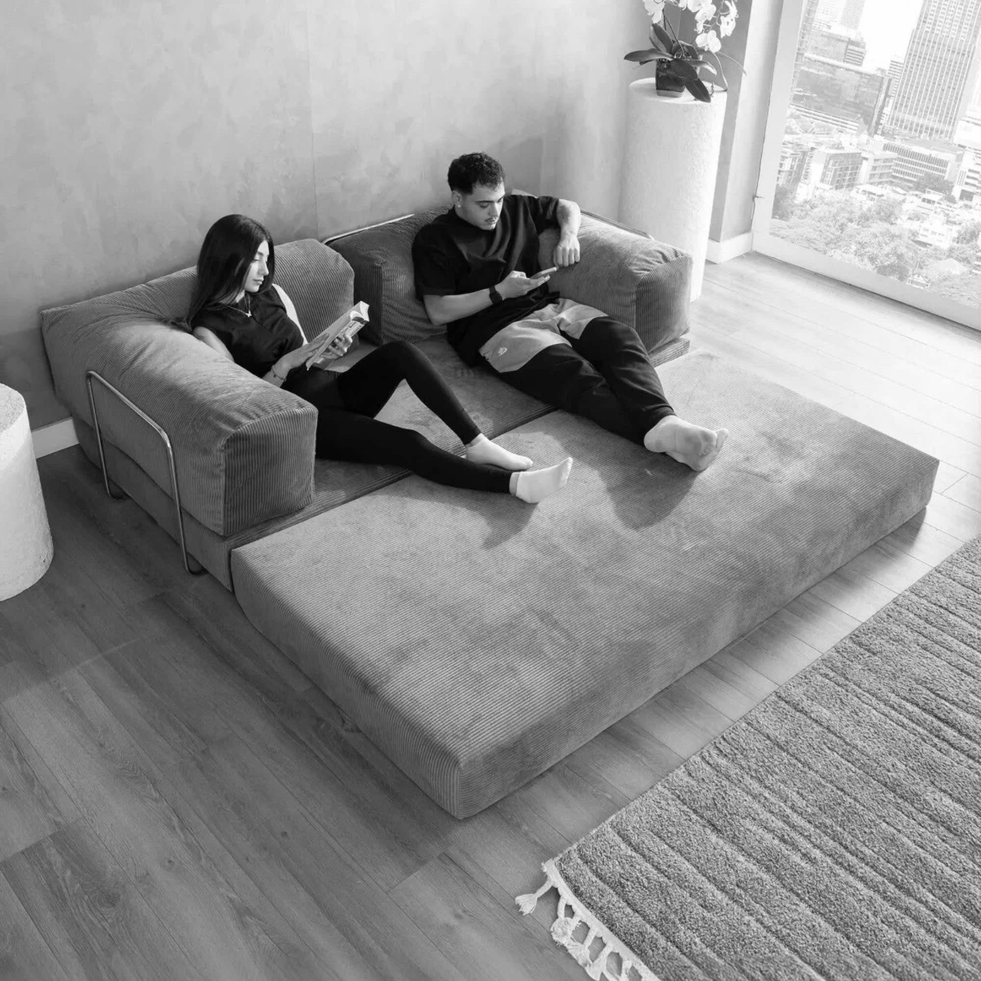 Угловой Диван Teddy GRAFIT превью 17